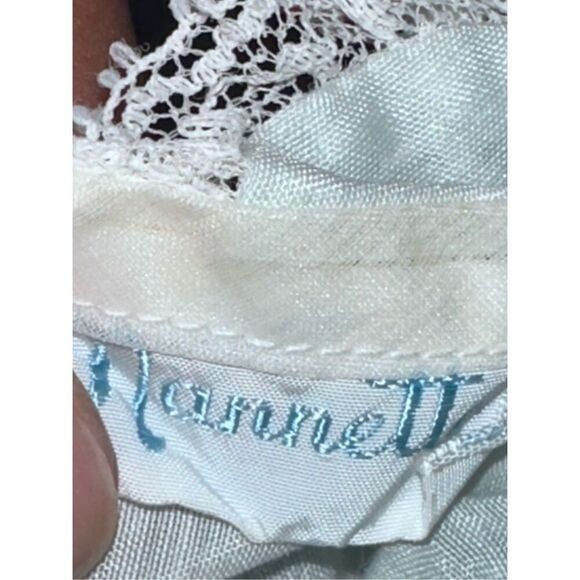 Vintage 2 piece Nannette Baby Dress, pink flowy, with cute Diaper Cover Bloom 9- - Picture 8 of 10